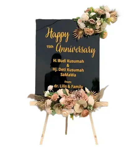 Papan Bunga Akrilik Enrekang