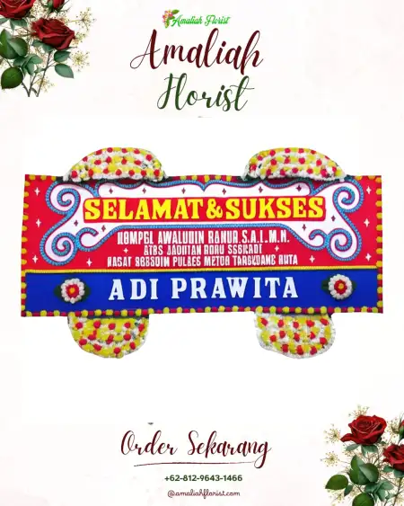 Papan Bunga Ucapan Selamat Enrekang